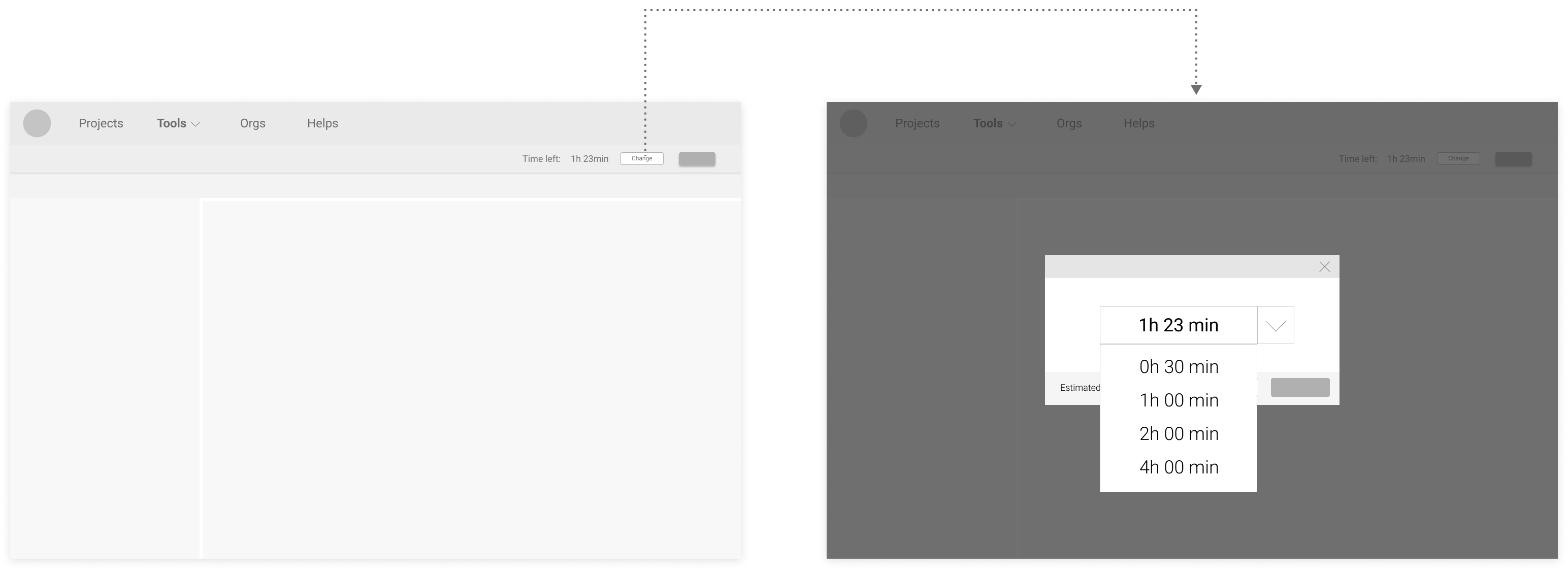 Proposed wireframe 1